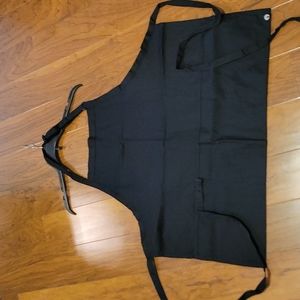 Chef Works 3 pocket Black adjustable APRON durable NEW UNISEX Happy Father's day
